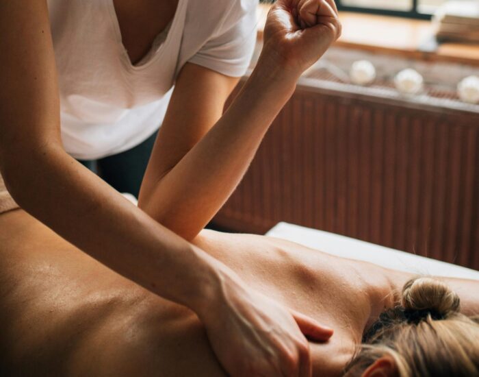 Bodywork therapy session for ultimate relaxation and self-care.